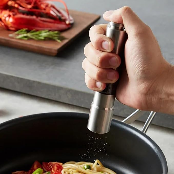 GourmetEssence Luxe Peper- en Zoutmolen | Elegante molen voor perfect gekruide gerechten