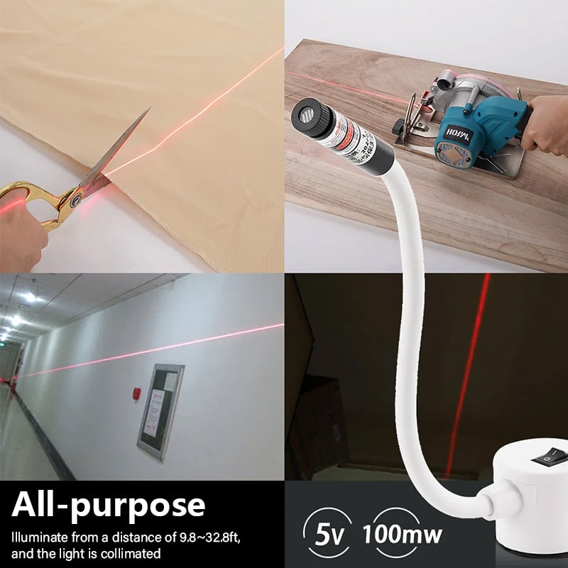 🔥NIEUWJAARSVERKOOP - Magnetische Positionerings-Quilt-Laserlicht voor Naaimachines