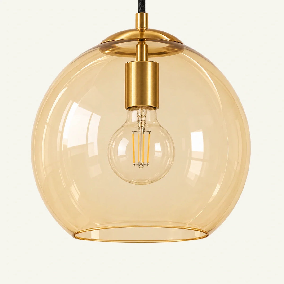 Moderne Glazen Vloerlamp – Elegante Designverlichting met Glazen Lampenkap