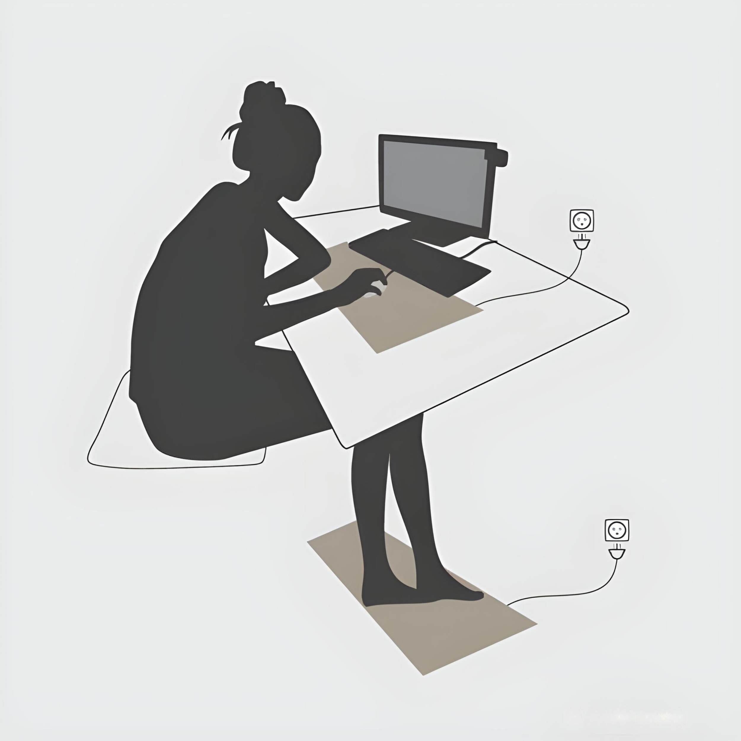 Aardingsmat van carbonleer – EarthConnect