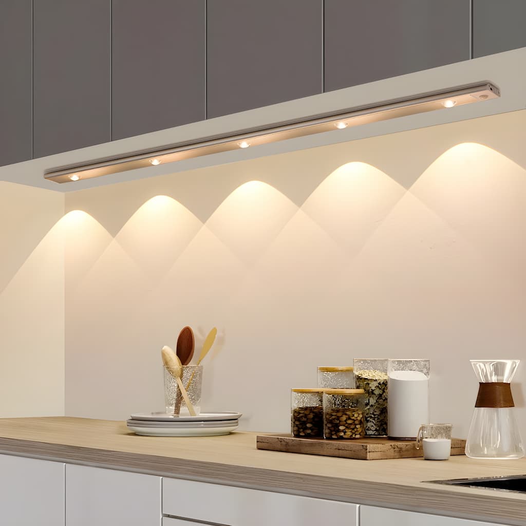 Frendorf Draadloze LED-lamp Bewegingssensor Oplaadbaar Dimbaar 3 kleuren