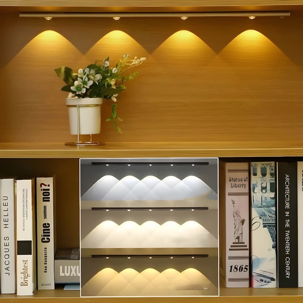 Draadloze LED-lamp met bewegingssensor | Oplaadbaar, dimbaar & 3 kleuren