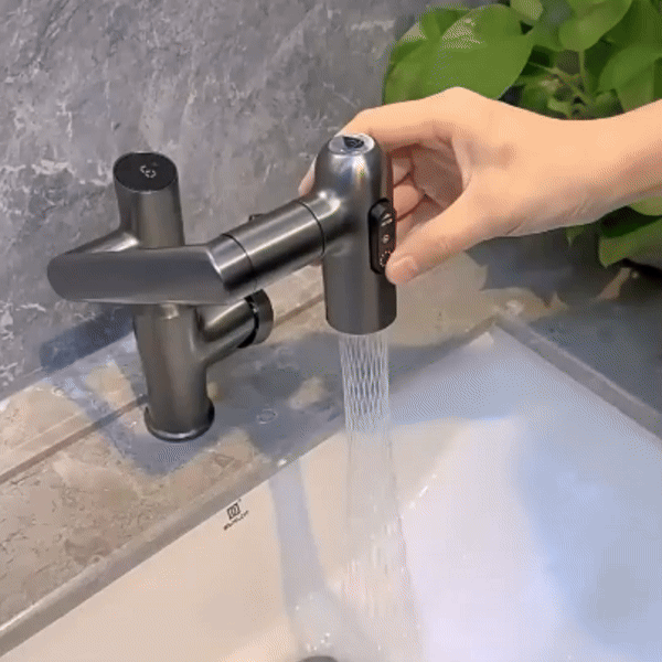 LUSTRAFLOW – 360° Intelligente Kraan met LED-Temperatuurweergave
