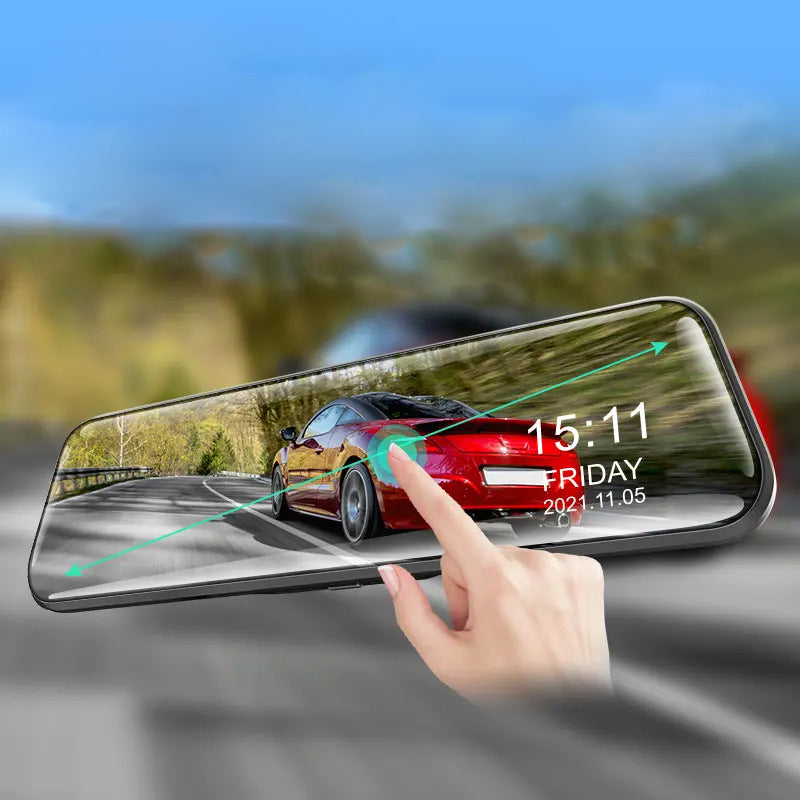 LuxAuto Elite 10" HD Touchscreen Recorder | Multifunctionele auto recorder met geavanceerde functies