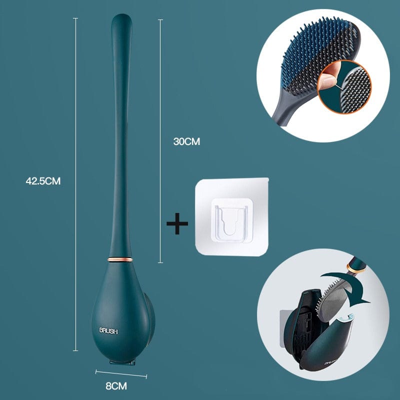 Flexibele Siliconen Toilettenborstel Modern Design