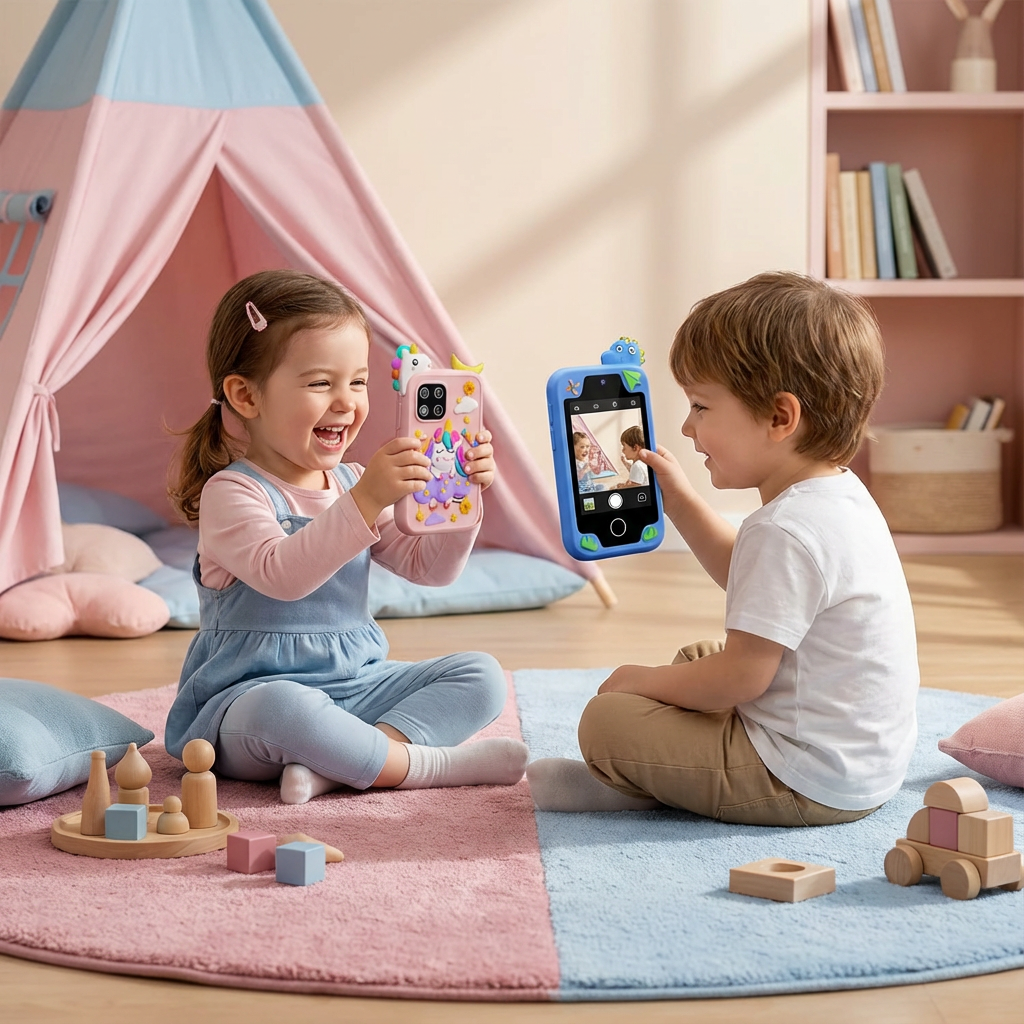 Educatief Leerspeelgoed voor Kinderen in de vorm van een Smartphone