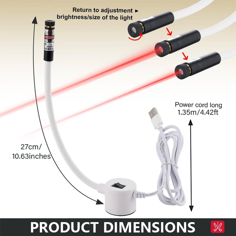 🔥NIEUWJAARSVERKOOP - Magnetische Positionerings-Quilt-Laserlicht voor Naaimachines