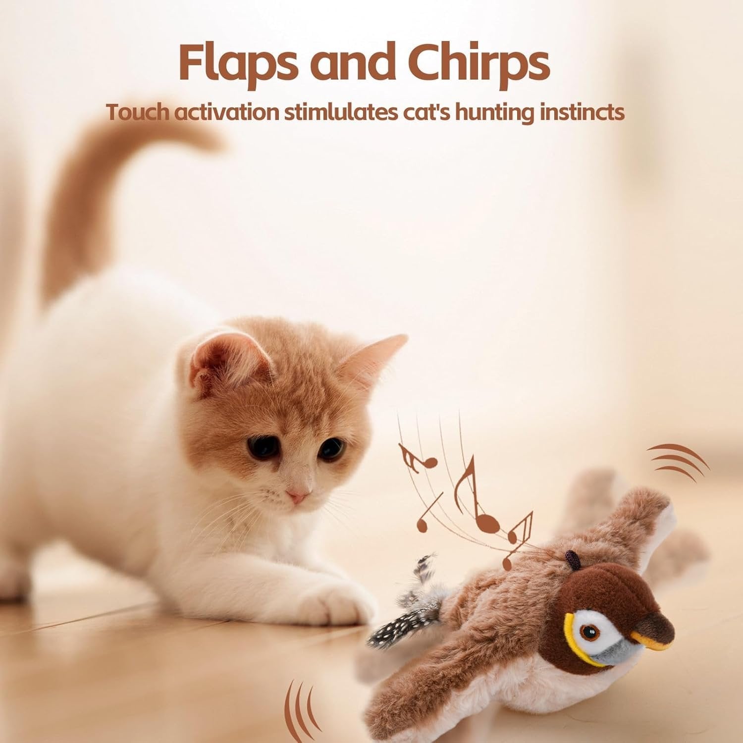 ChirpBuddy – Interactief Vogel Speelgoed voor Katten