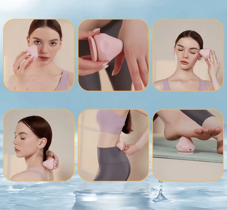 LuxuraFlex Elektrische Adsorptie Fascia Bal | Ultieme ontspanning voor spieren en lichaam