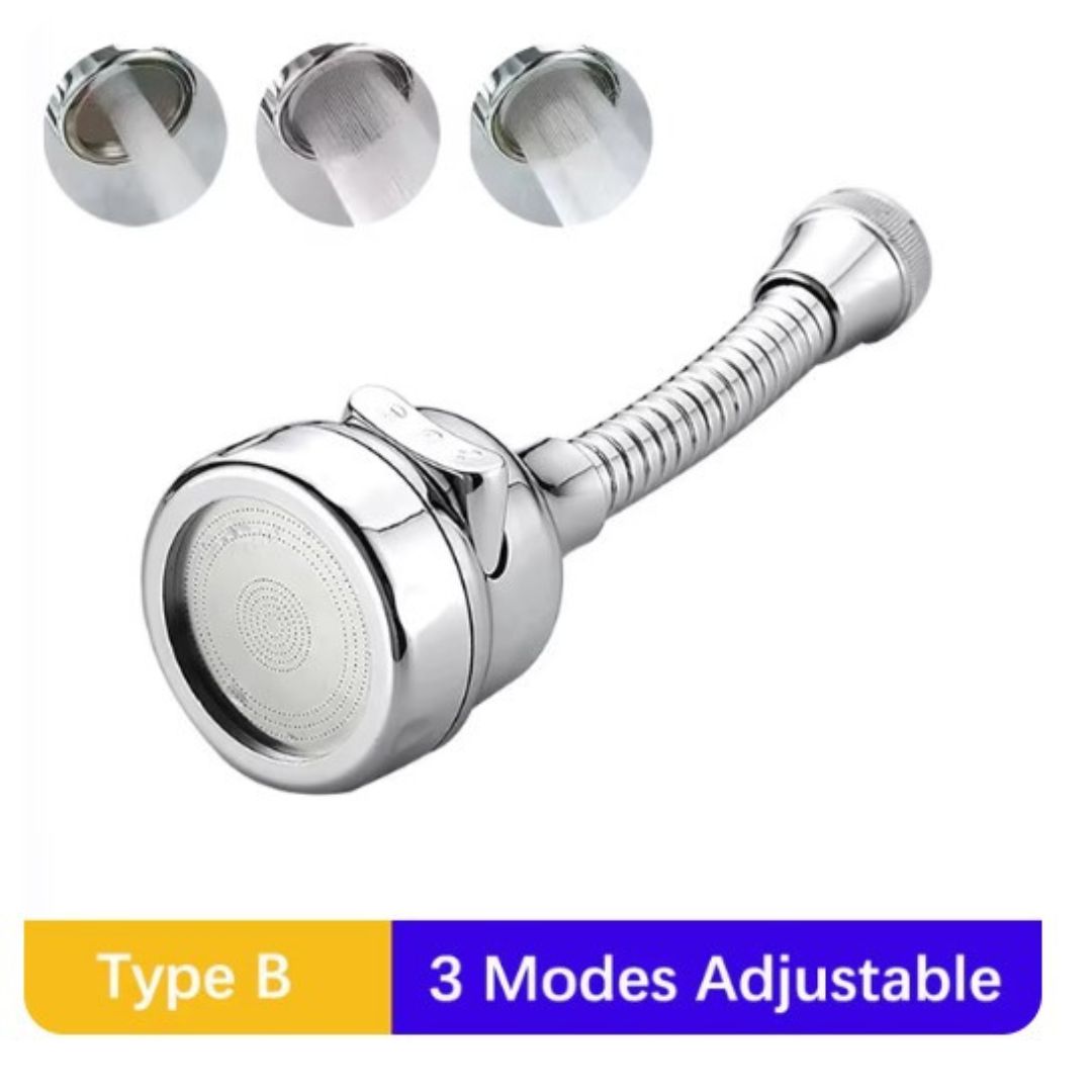 EcoFlow | Zwenkkraan met Waterbesparend Filter Diffuser