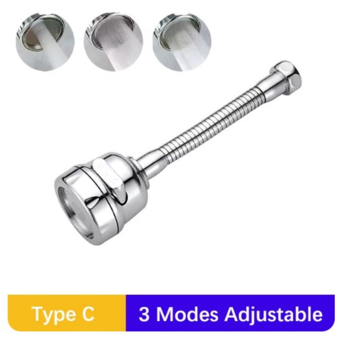 EcoFlow | Zwenkkraan met Waterbesparend Filter Diffuser