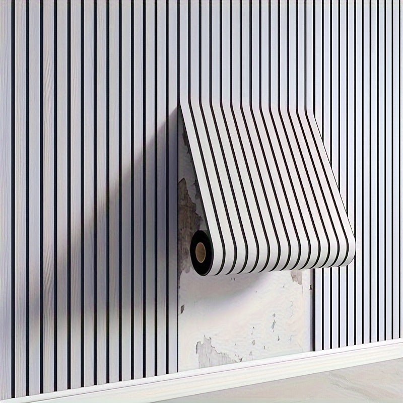 HoutLook Wandpanelen – Zelfklevende 3D PVC Wandbekleding voor een snelle woonervaring