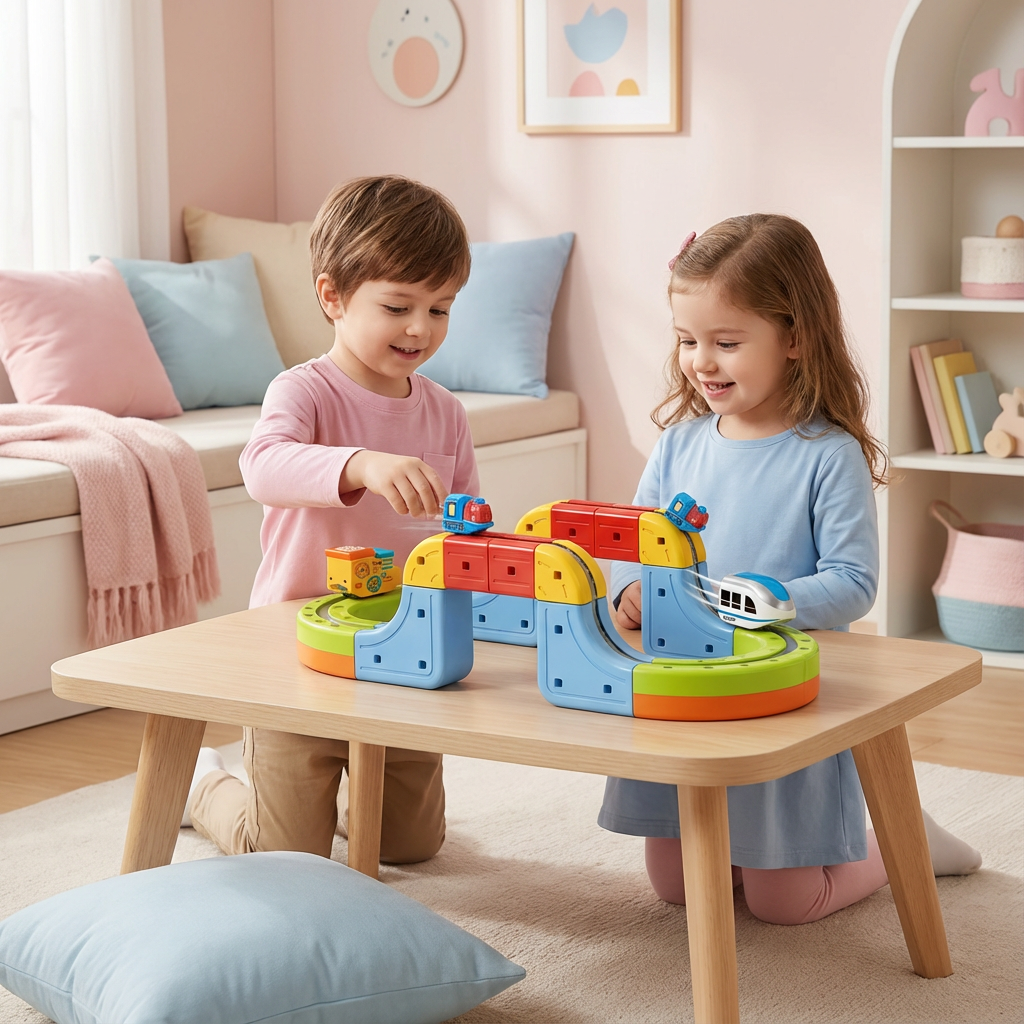 Magnetische Kubustreinset Kinderspeelgoed