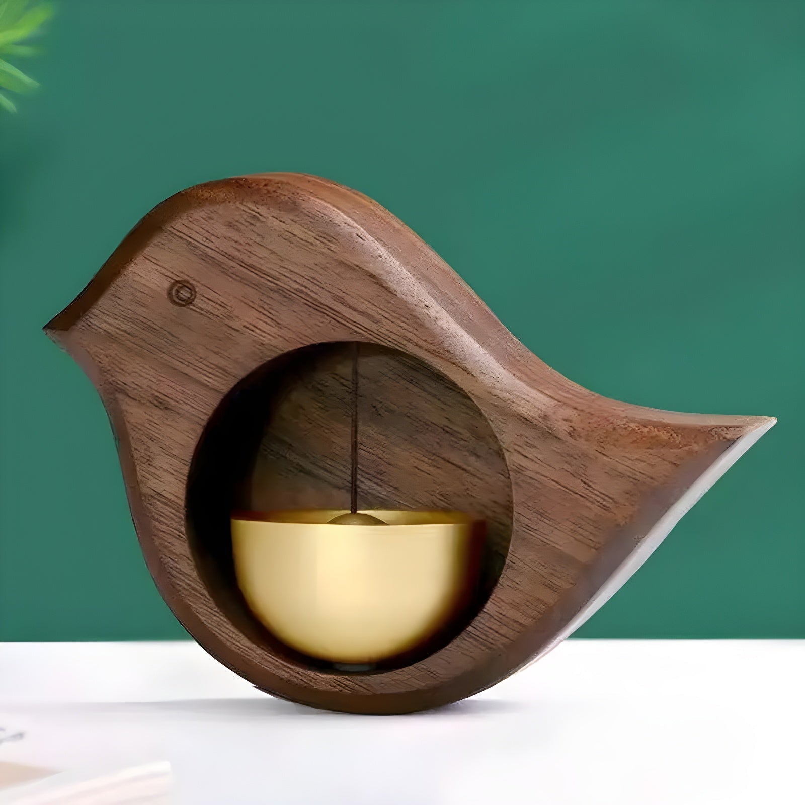 ZenChime | Elegante houten deurbel