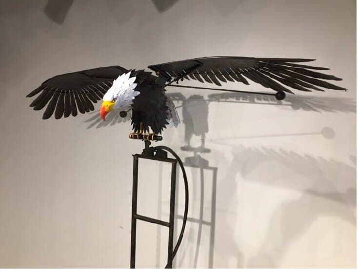 Metalen Vogel Windgenerator - Decoratieve Tuinornamenten