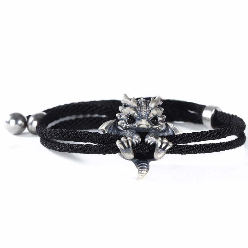 Handgemaakte Verstelbare Baby Draak Armband
