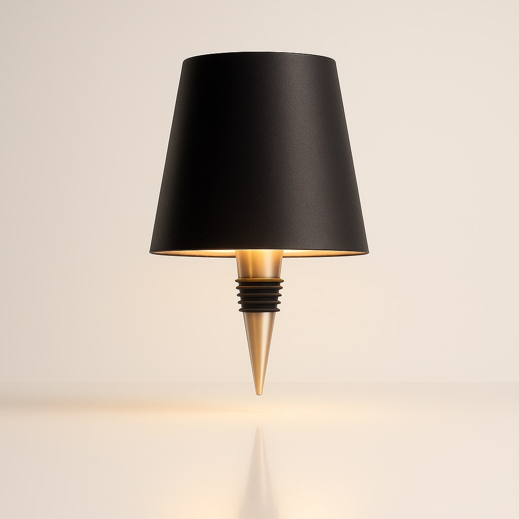 Flaschenlicht | Fles als Tafellamp | Accu Tafellamp | Flesstop | LumiFles