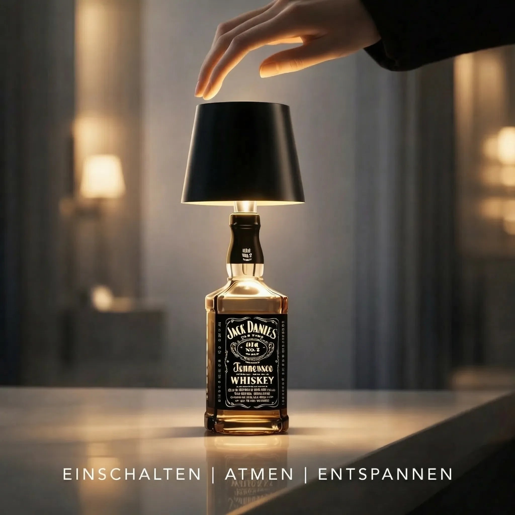 Flaschenlicht | Fles als Tafellamp | Accu Tafellamp | Flesstop | LumiFles