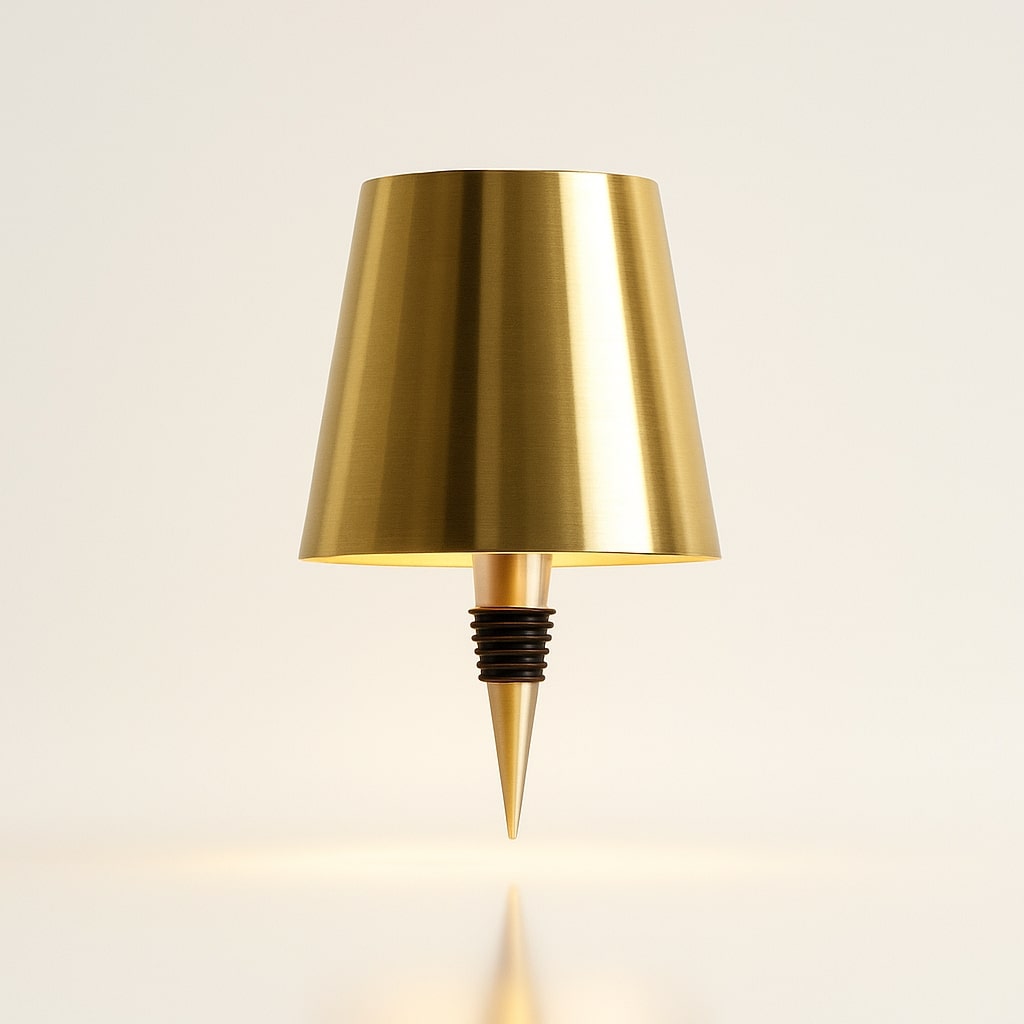 Flaschenlicht | Fles als Tafellamp | Accu Tafellamp | Flesstop | LumiFles