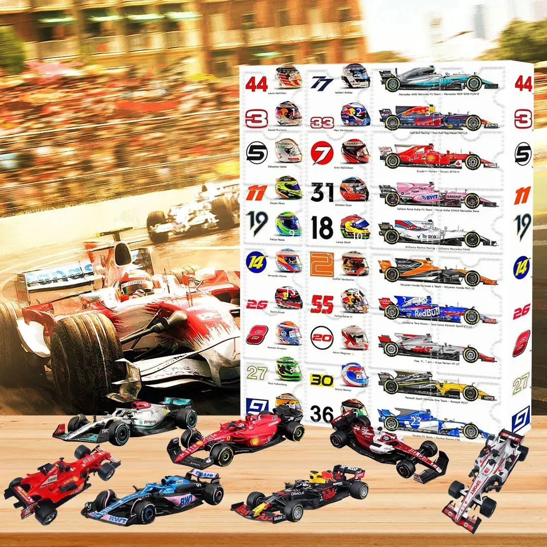Formule 1 Adventskalender 2026 – 24 Dagen Verzamelobjecten
