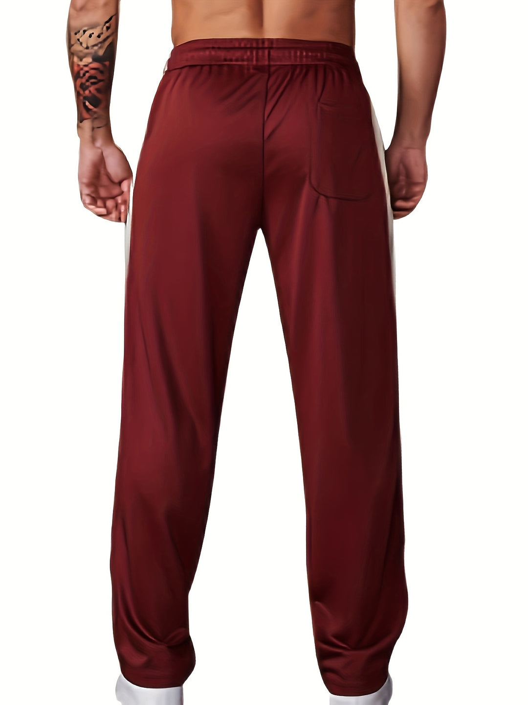 Heren Sportbroek FlexRun – Ademend trainingsmodel met trekkoord in de taille