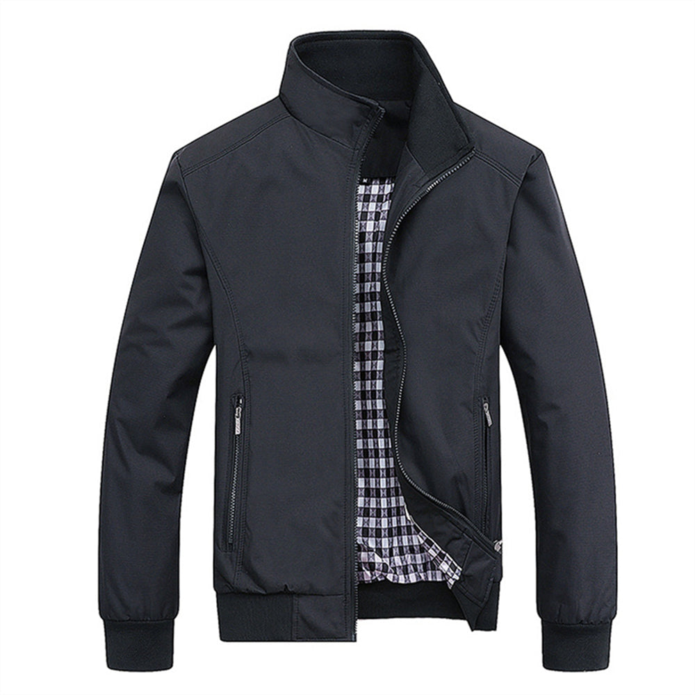 Heren Retro Winterjack – Winddichte, Waterafstotende Jas met Comfortabele Pasvorm