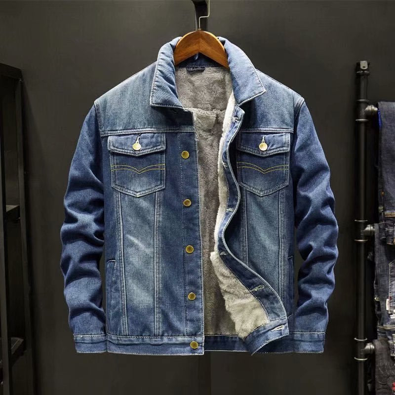Denim Herenjack – Hoogwaardige Jeansjack met tijdloze Streetwear-look
