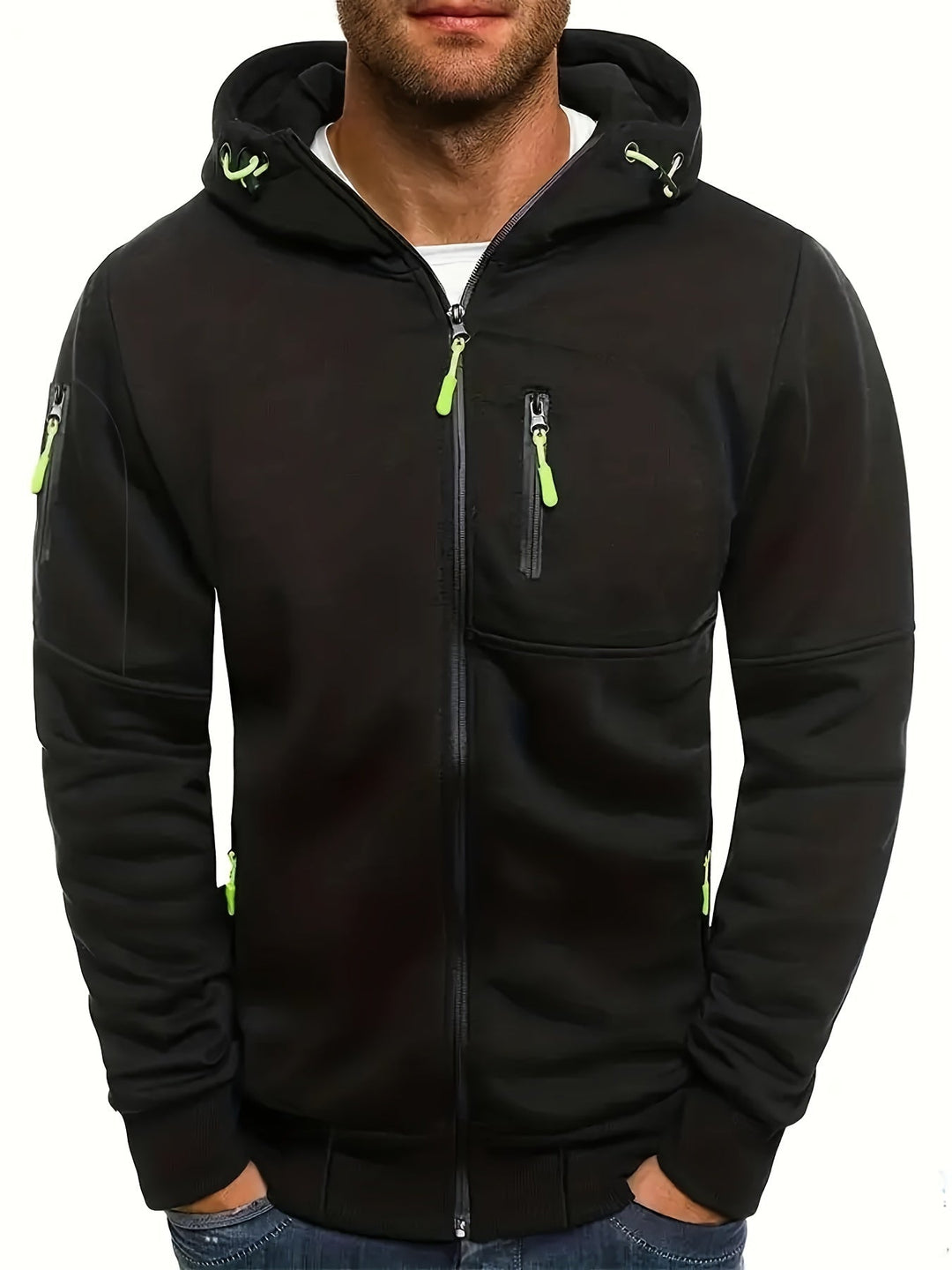 Moderne casual hoodie voor heren met ultieme warmte en veelzijdige stijl | Maik