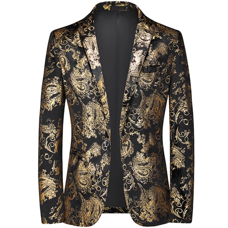 Heren Blazer SilverLine – Waterdichte Blazer met Zilveren Accenten