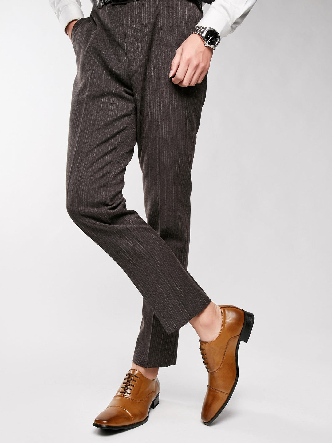 Heren Veterschoenen | Echt Leer | Gepolijste Afwerking & Klassiek Design | Formeel & Comfortabel