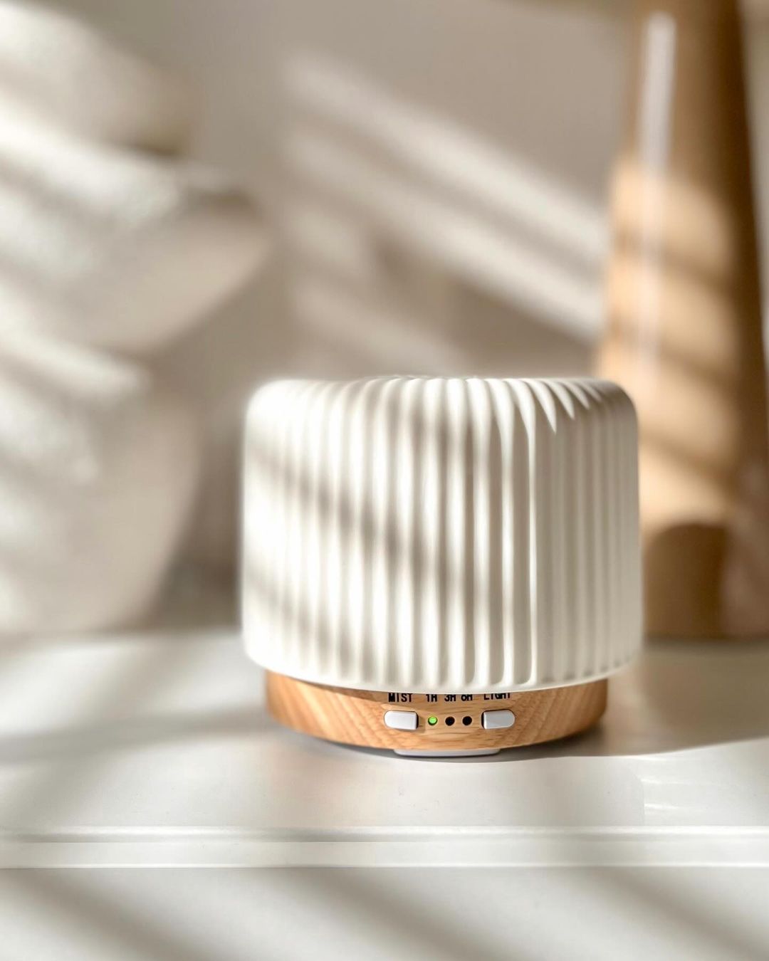 LuxeAroma® Keramische Geurverspreider | Verfijnde geurbeleving voor een serene ambiance