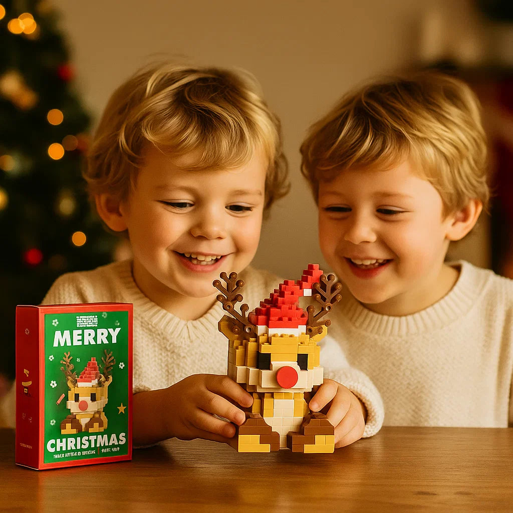 Creatieve Bouwstenen Kerstfiguren - Plezier voor het hele gezin