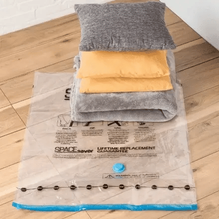 LuxiPack Elite Vacuümopslagzakken | Maximaliseer uw ruimte met duurzame, ruimtebesparende vacuümzakken met een gebruiksvriendelijke pomp
