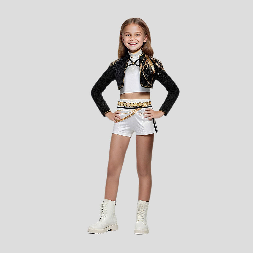 Kpop Hunter Golden Girls Pailletten Halloween Kostuum | Sprankelend