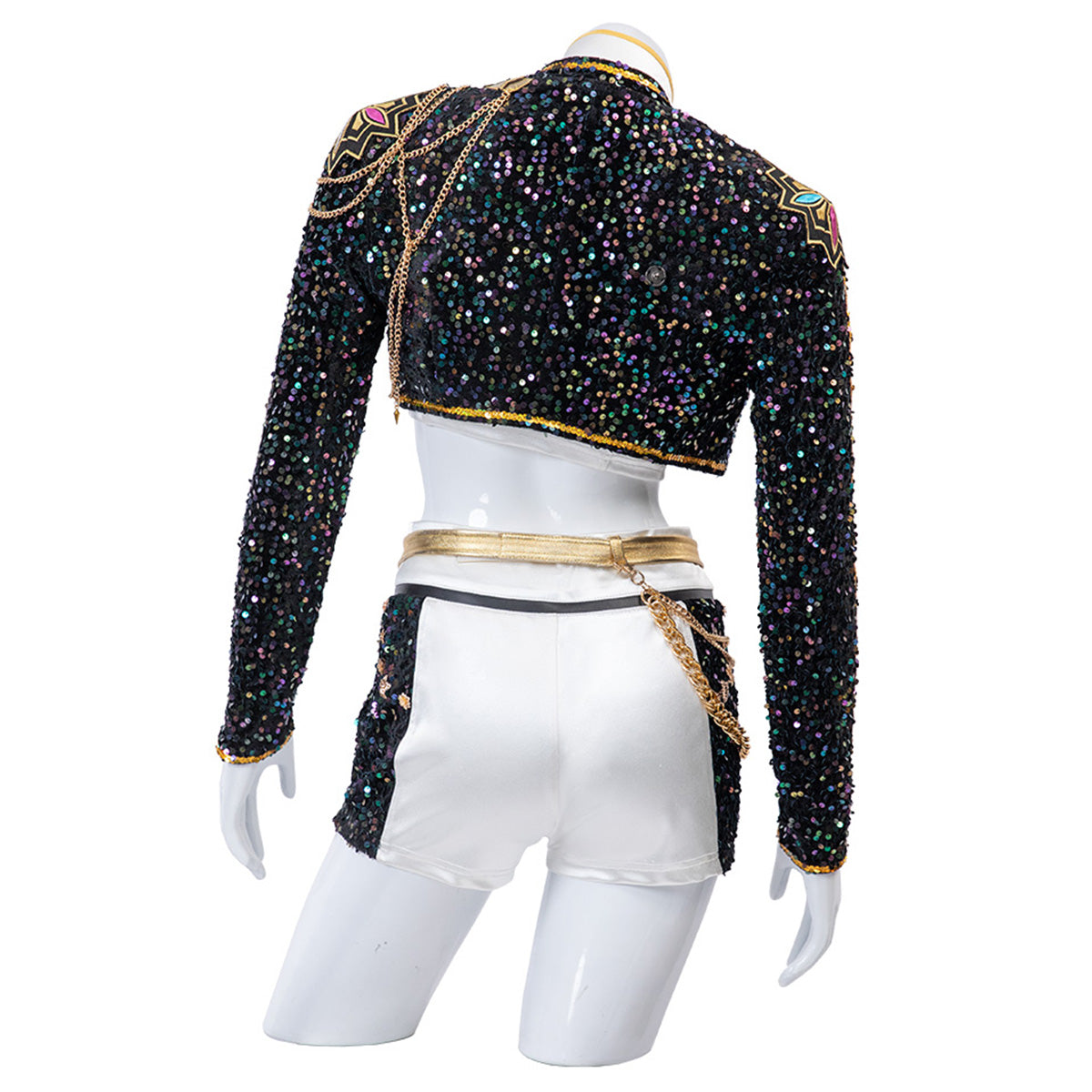 Kpop Hunter Golden Girls Pailletten Halloween Kostuum | Sprankelend