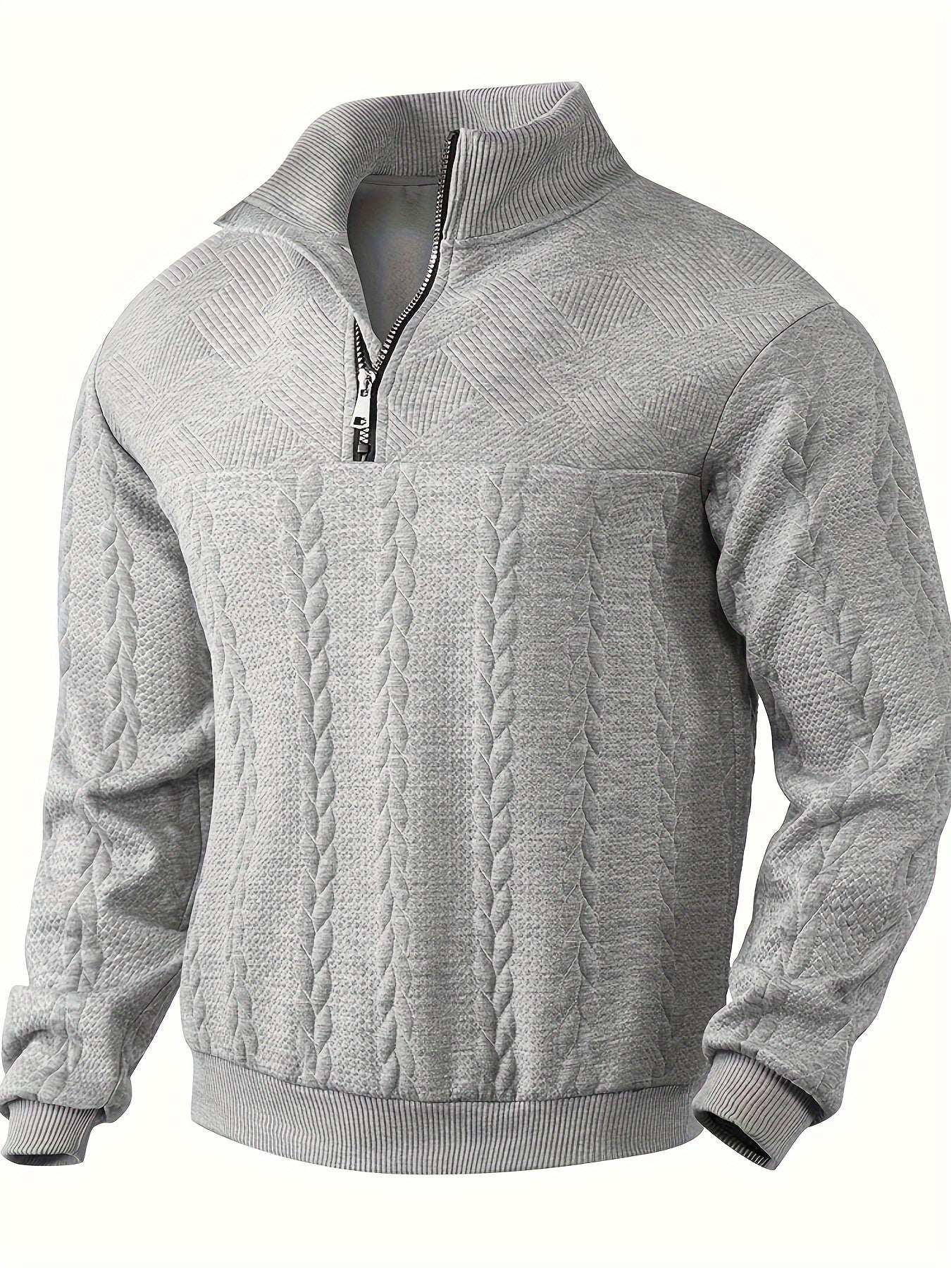 Vintage Herenpullover met Rits – Victor