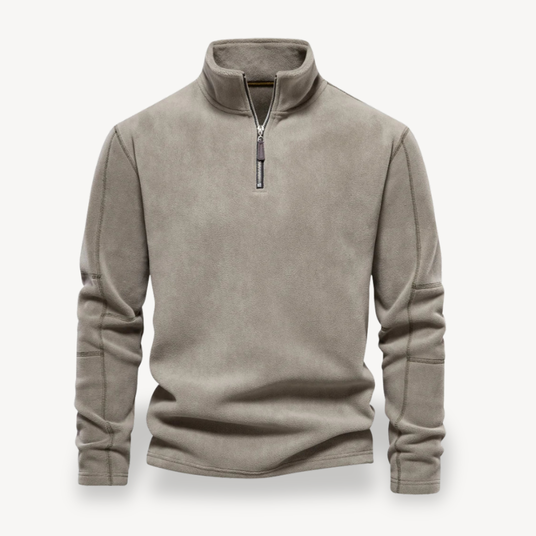 Heren ComfortZip Fleecevest – Warm, Zacht en Praktisch met Rits