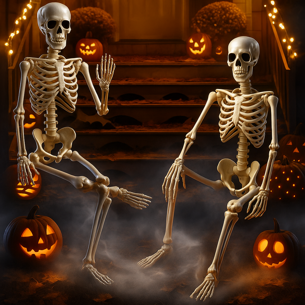 Halloween Buiten Skelet Decoratie