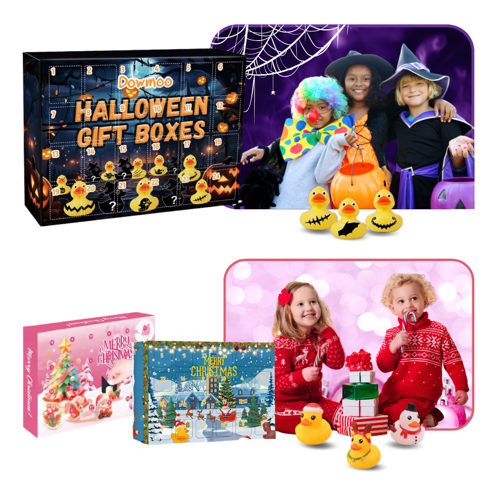 Eenden Adventskalender – Halloween & Kerst Thema met Verrassingen