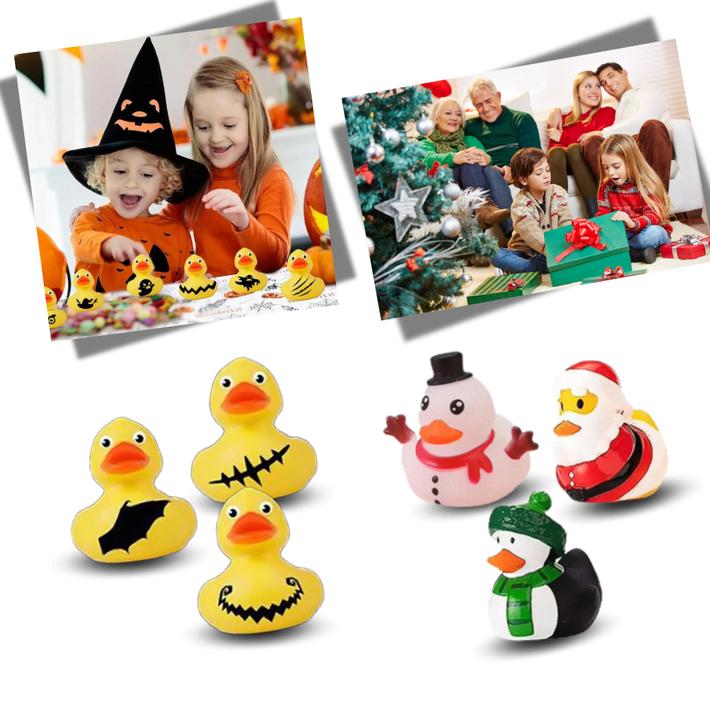 Eenden Adventskalender – Halloween & Kerst Thema met Verrassingen