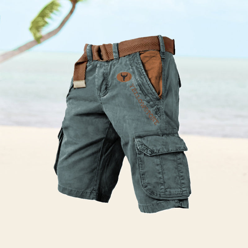 Multifunctionele Cargo-Shorts voor Heren - Ethan, Zomer 2025 Editie