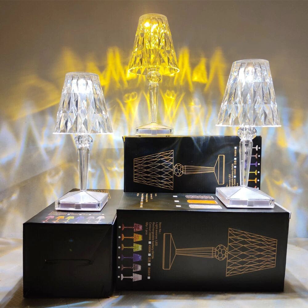 LED Kristal Tafel lamp | Elegante Diamant Ontwerp