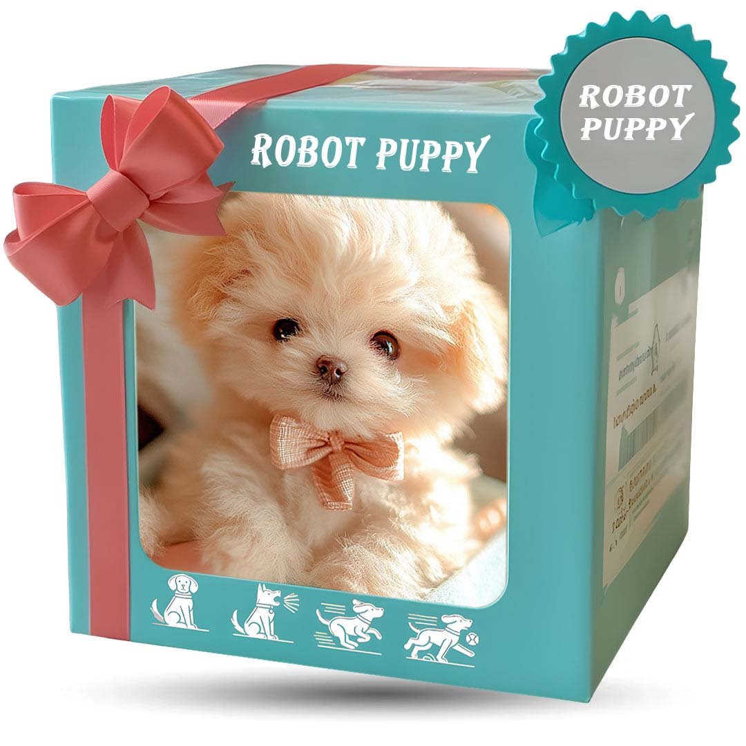 CuddlePup Slimme Robotpuppy hond | Perfect cadeau voor kinderen & ouderen