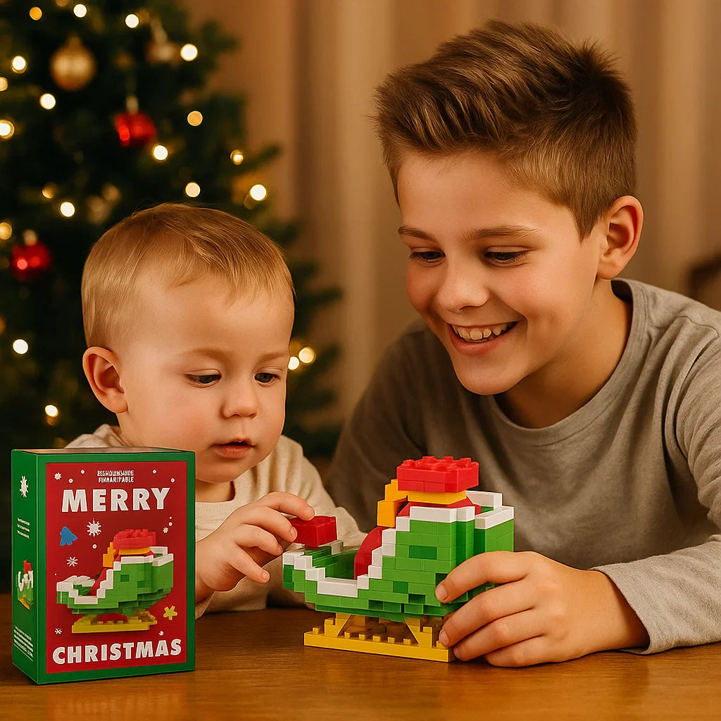 Creatieve Bouwstenen Kerstfiguren - Plezier voor het hele gezin