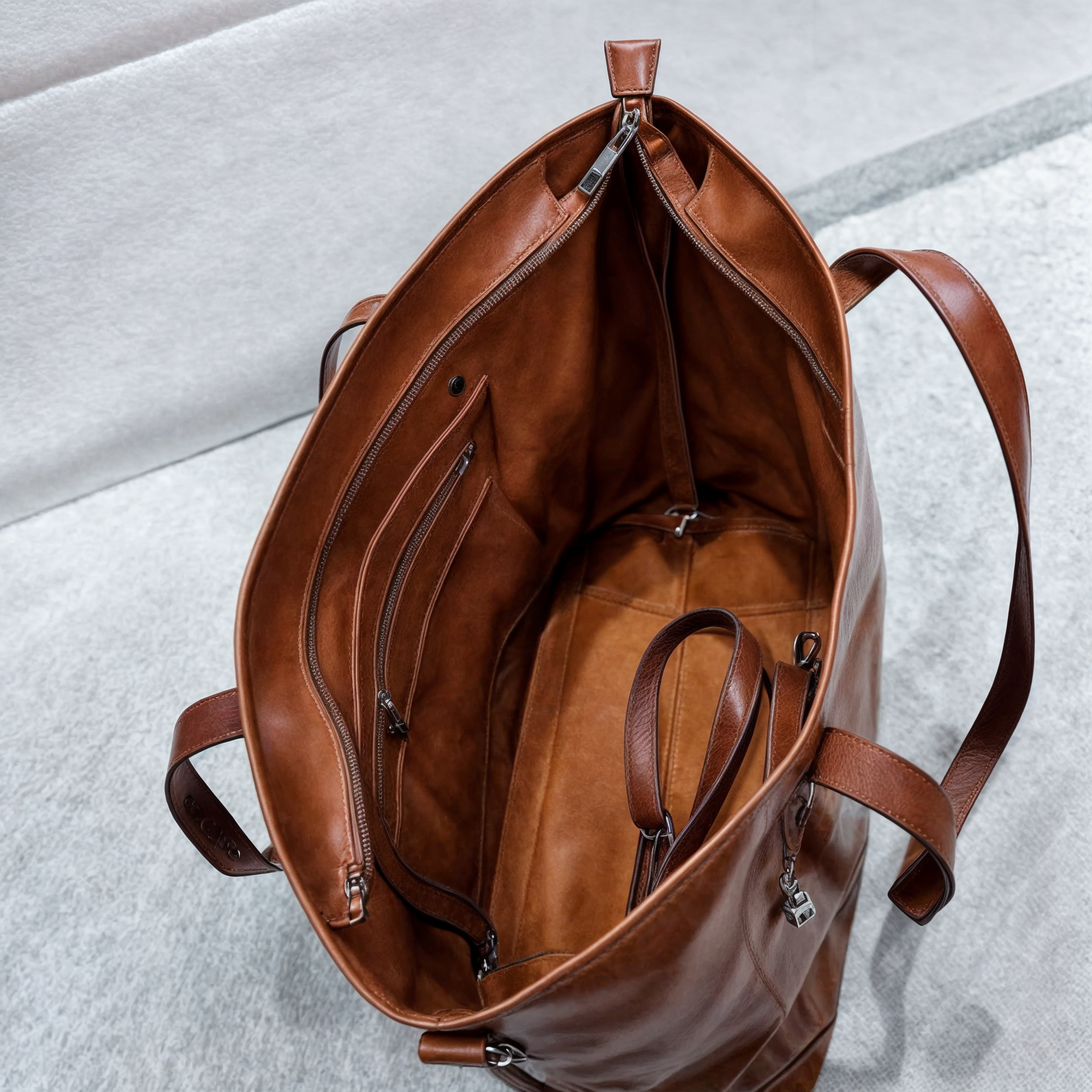 Vintage Kunstleder Tas
