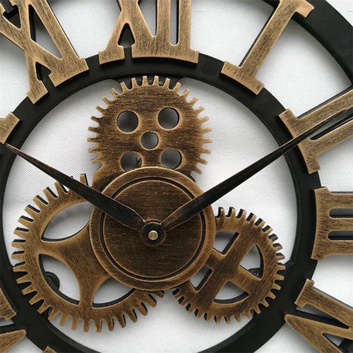 Frendorf | Industrieel Wandklok | Vintage Mechanisch Ontwerp