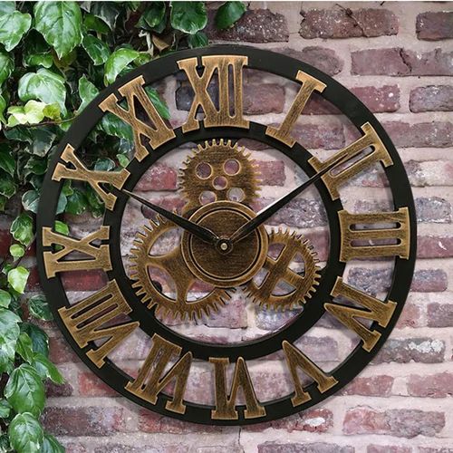 Frendorf | Industrieel Wandklok | Vintage Mechanisch Ontwerp