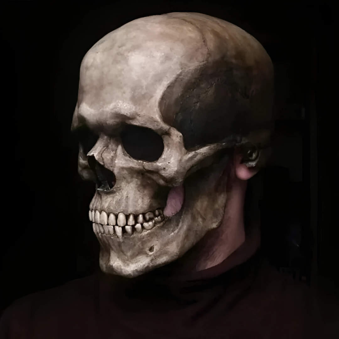 Halloween Realistische Volledige Hoofd Schedelmasker