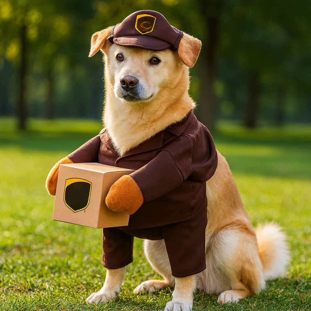 Halloween Hondenkostuum Bezorgoutfit