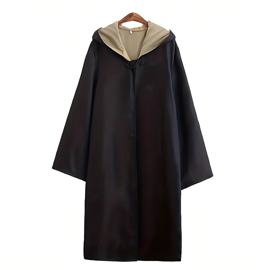 Unisex Gewaad voor Tovenaars Halloween Kostuum met Kap | Lange Mouwen